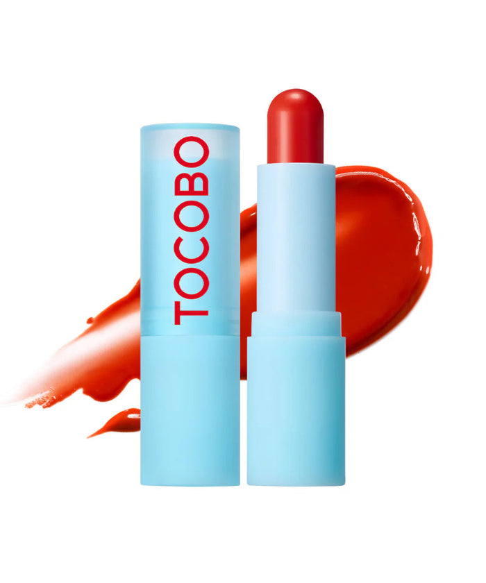 Tocobo - Glass Tinted lip Balm 013 (Tangerine Red) 3.5g