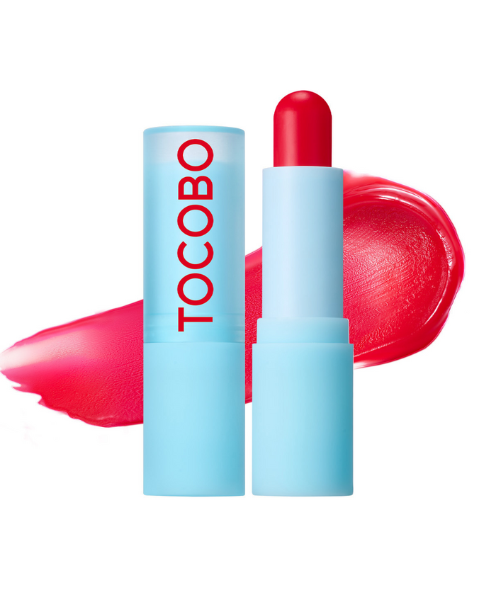 Tocobo - Glass Tinted lip Balm 011 (Flush Cherry) 3.5g