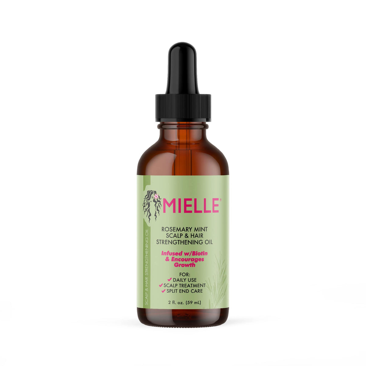 Mielle - Hair Care Promo Set - Rosemary Mint Oil + Creme + Dermaroller