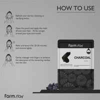 Farmstay -  Visible Difference Mask Sheet Charcoal