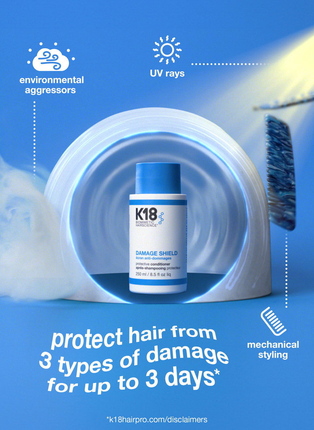 K18 - Damage Shield Protective Conditioner 250ml