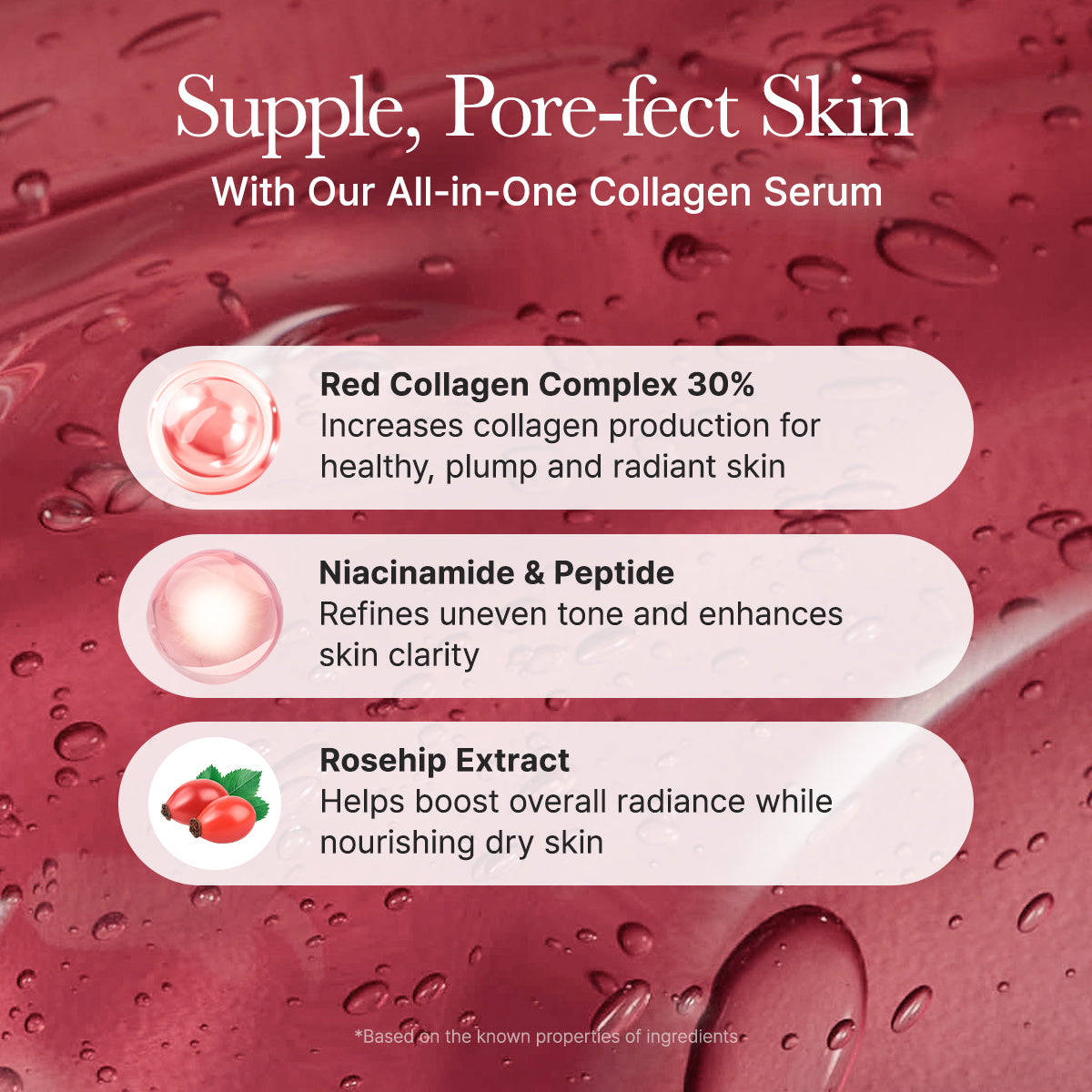 Arencia - Red Smoothie Serum 30 50g
