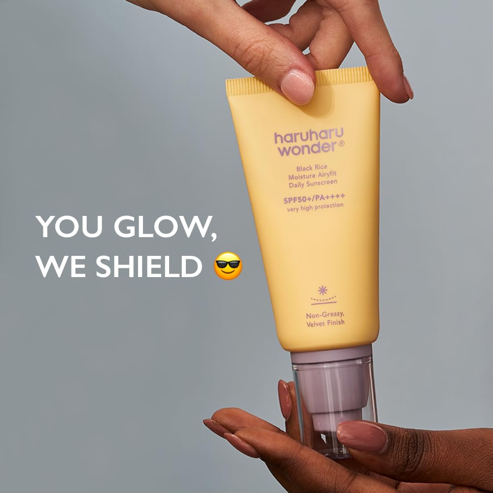 Haruharu Wonder - Black Rice Moisture Airyfit Daily Sunscreen SPF50+/Pa++++ 50ml