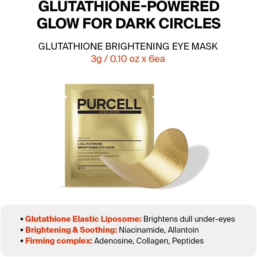 Purcell - Glutathione Brightening Eye Mask  6ea