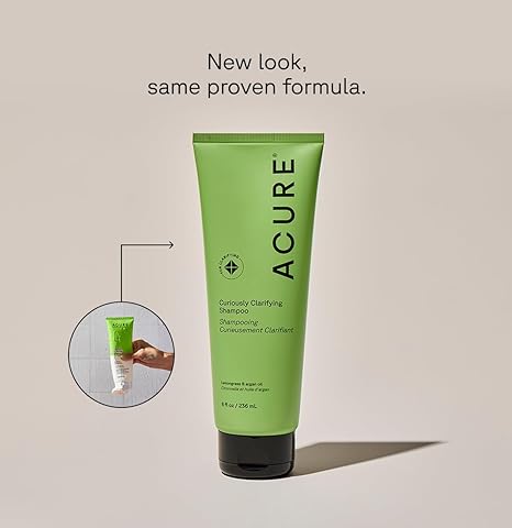 Acure - Curiously Clarifying Shampoo Lemongrass & Argan 236ml