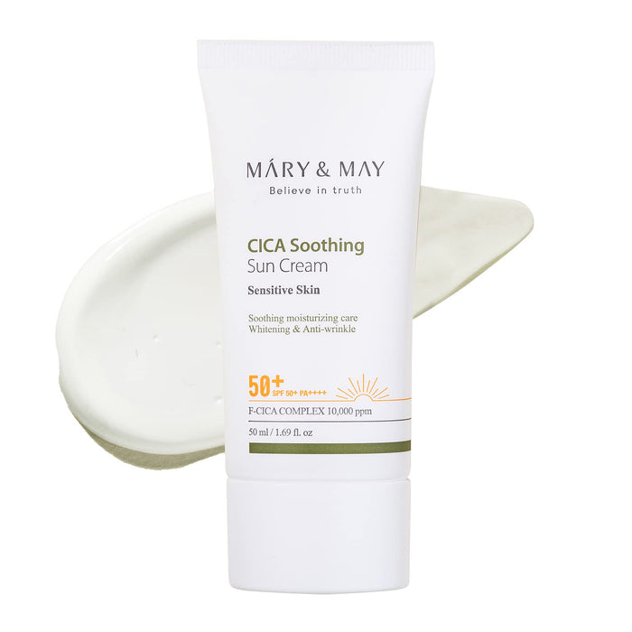 Mary & May - CICA Soothing Sun Cream SPF50+ PA++++ 50ml