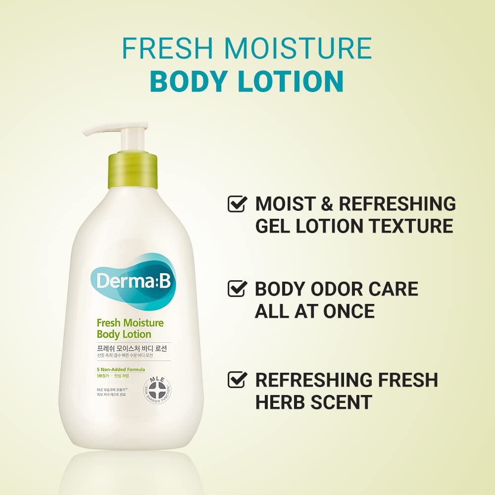Derma-B - Fresh Moisture Body Lotion 400ml