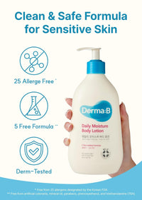 Derma-B - Daily Moisture Body Lotion 400ml