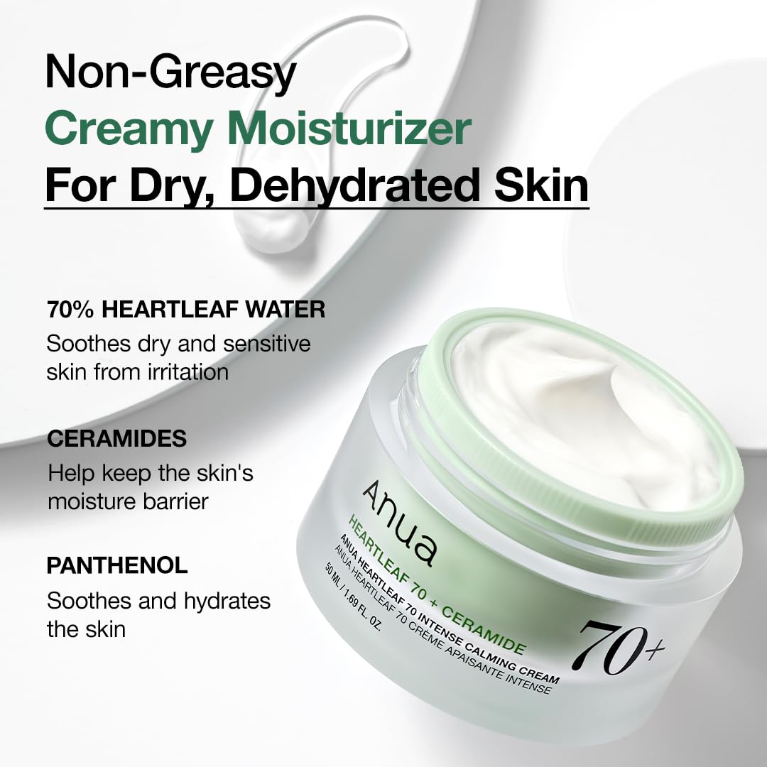 Anua - Heartleaf 70+ Intense Calming Cream 50ml