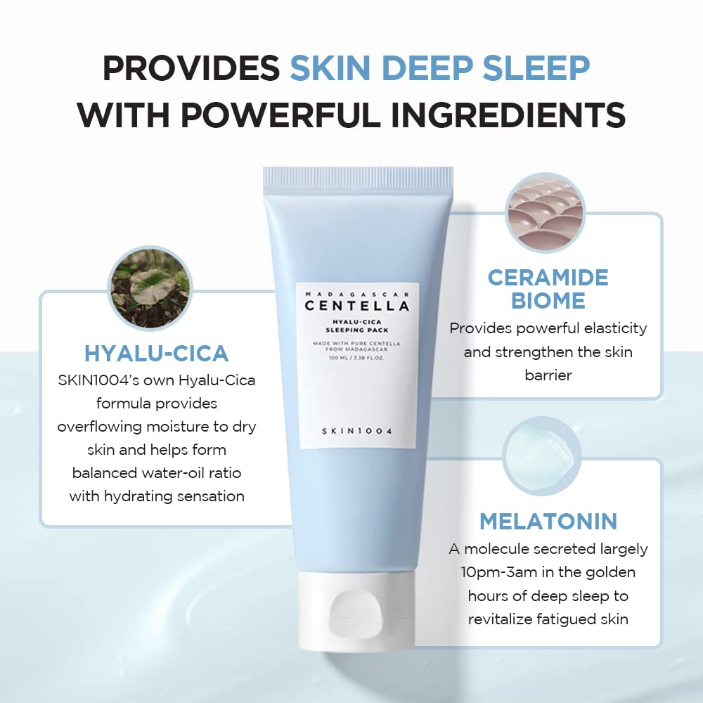 Skin1004 - Madagascar Centella Hyalu-Cica Sleeping Pack 100ml
