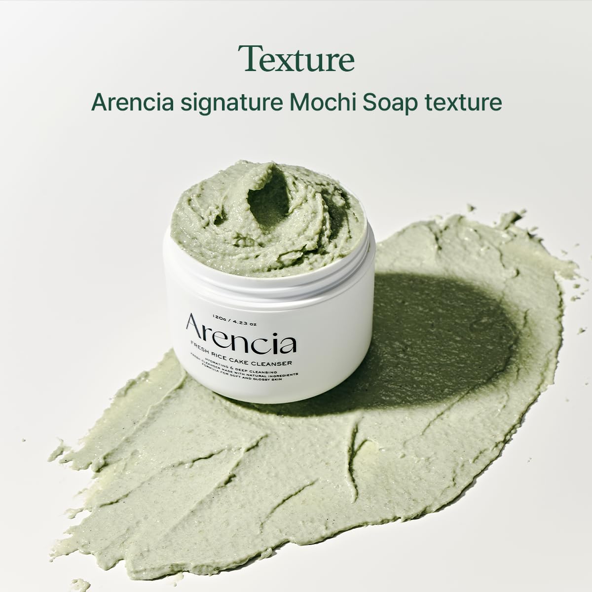 Arencia - Fresh Green Rice Mochi Cleanser 120g