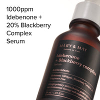 Mary & May - Idebenone + Blackberry Complex Serum 30ml