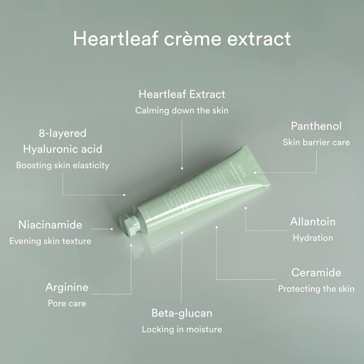 Abib - Heartleaf creme Calming tube 30ml