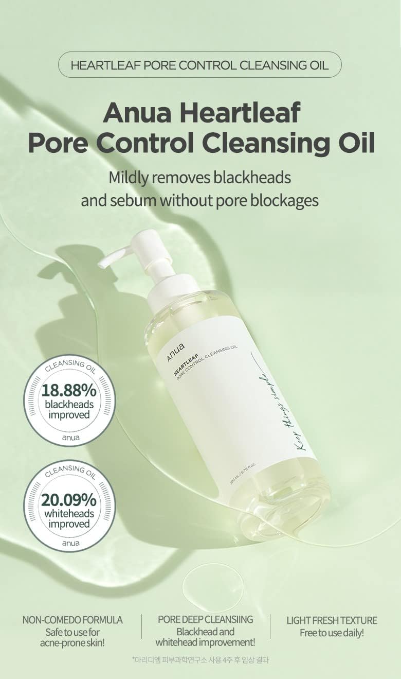 Anua - Heartleaf Pore Control Cleansing Oil 200ml