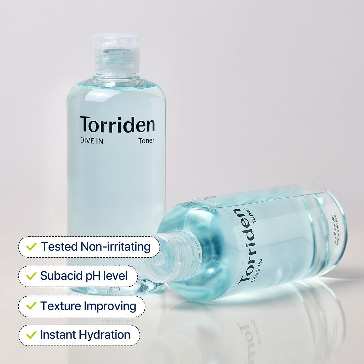 Torriden - Dive In Low Molecule Hyaluronic Acid Toner 300ml