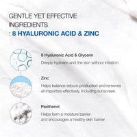 Anua - 8 Hyaluronic Acid Hydrating Gentle Foaming Cleanser 150ml