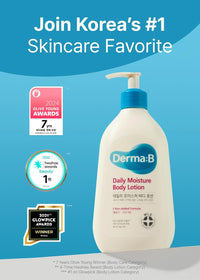 Derma-B - Daily Moisture Body Lotion 400ml