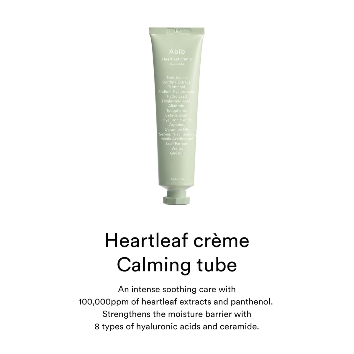 Abib - Heartleaf creme Calming tube 30ml