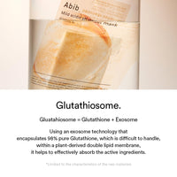 Abib - Mild Acidic PH Sheet Mask Glutathiosome Fit (1ea)