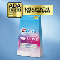 Crest - 3D Whitestrips For Sensitive Teeth - 28 Strips