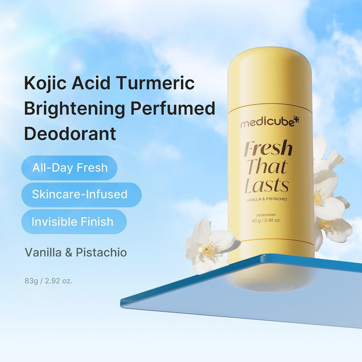 Medicube - Vanilla & Pistacho Deodorant 83g