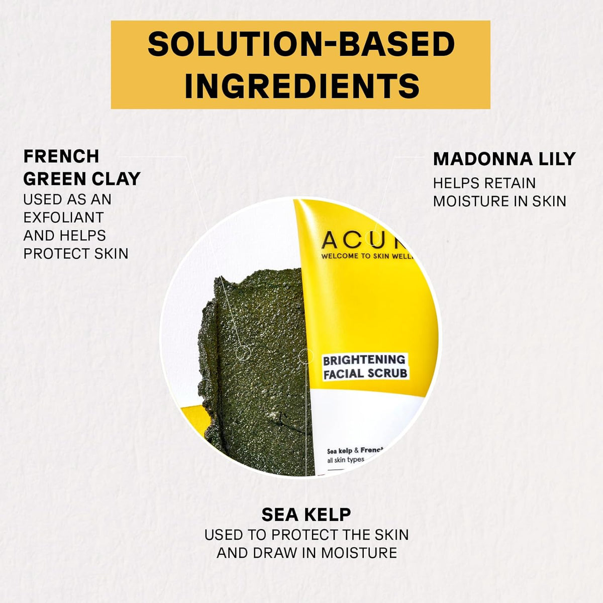 Acure - Brightening Facial Scrub 118ml