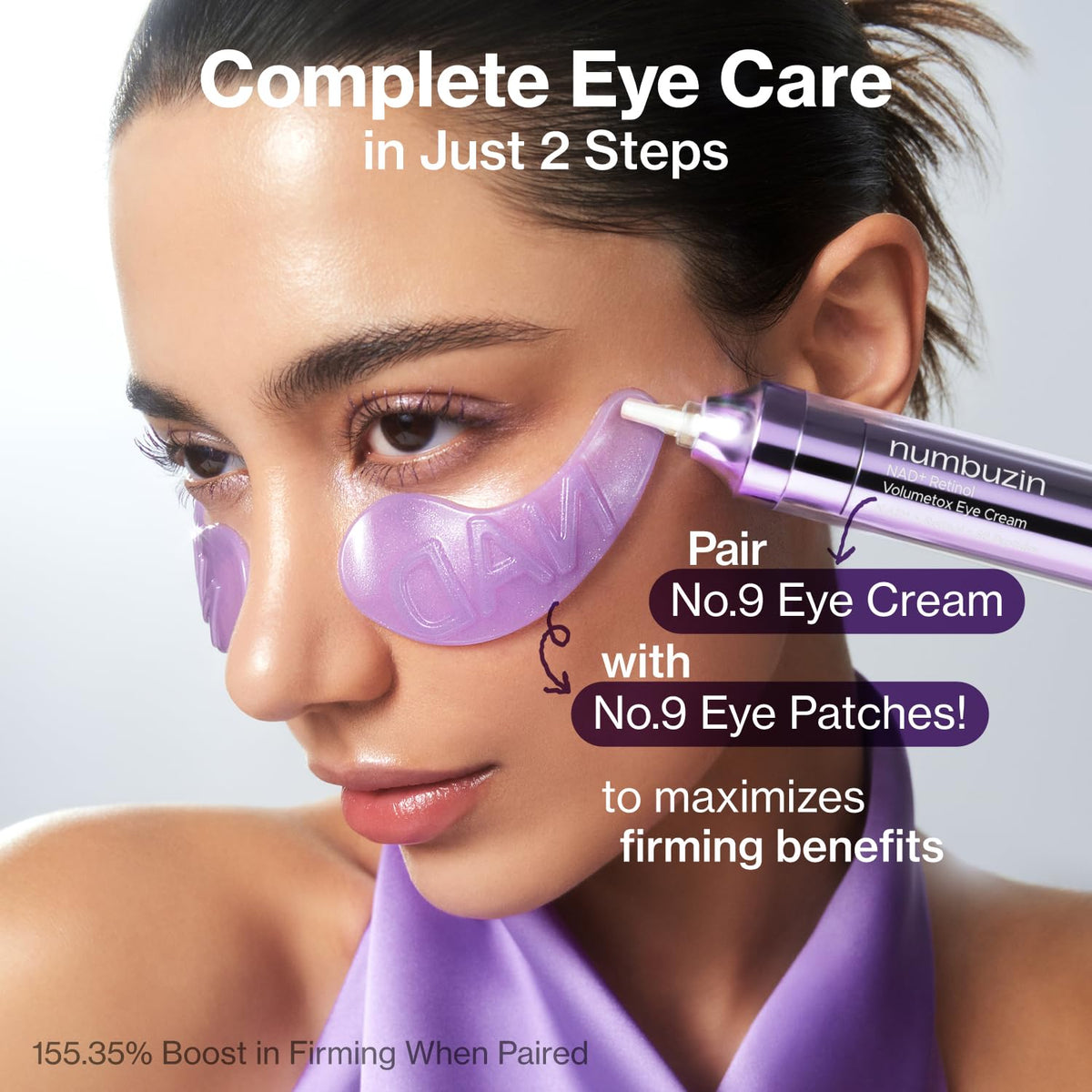 Numbuzin - No.9 NAD+ Retinol Volumetox Eye Cream 10ml