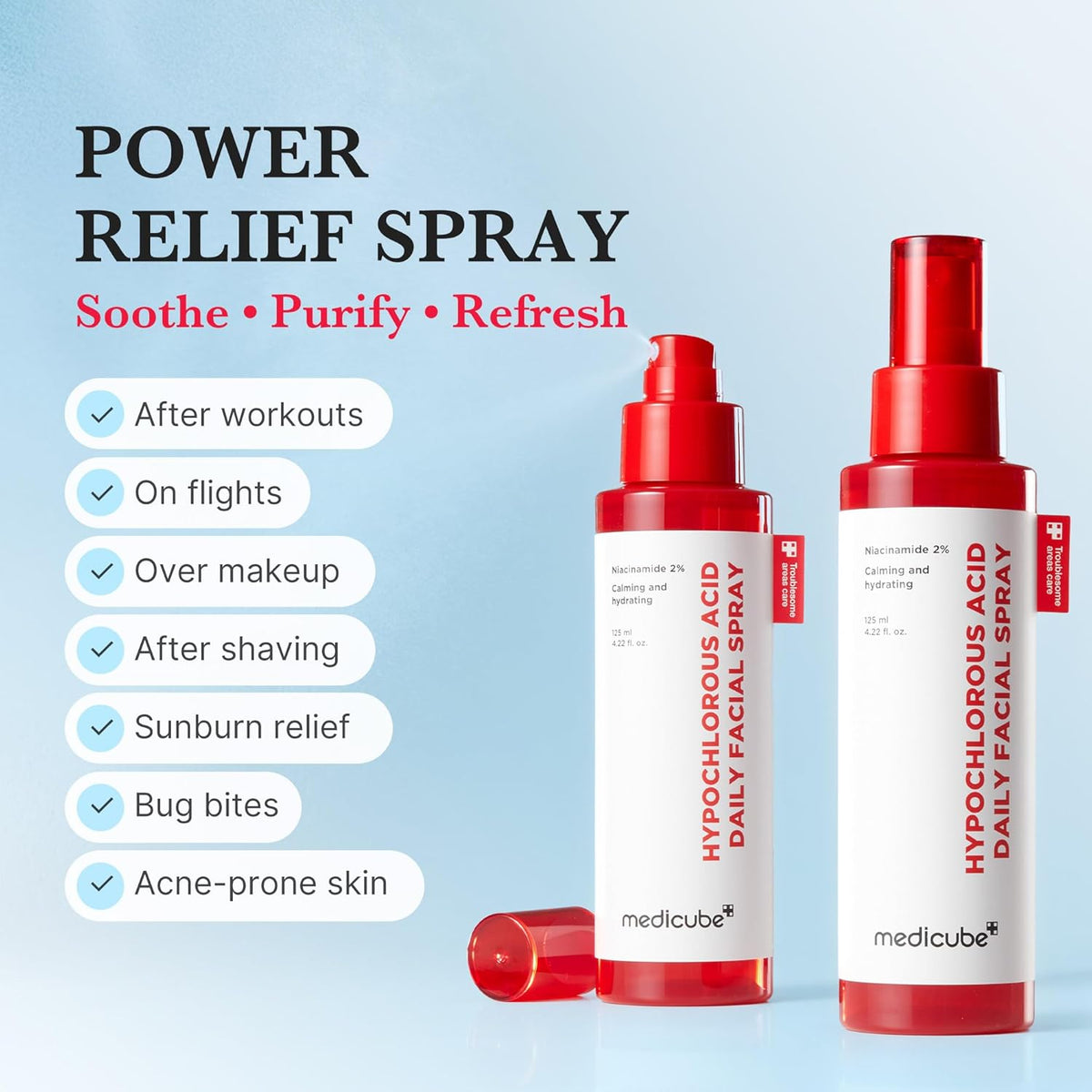Medicube - Hypochlorous Acid Daily Facial Spray 125ml
