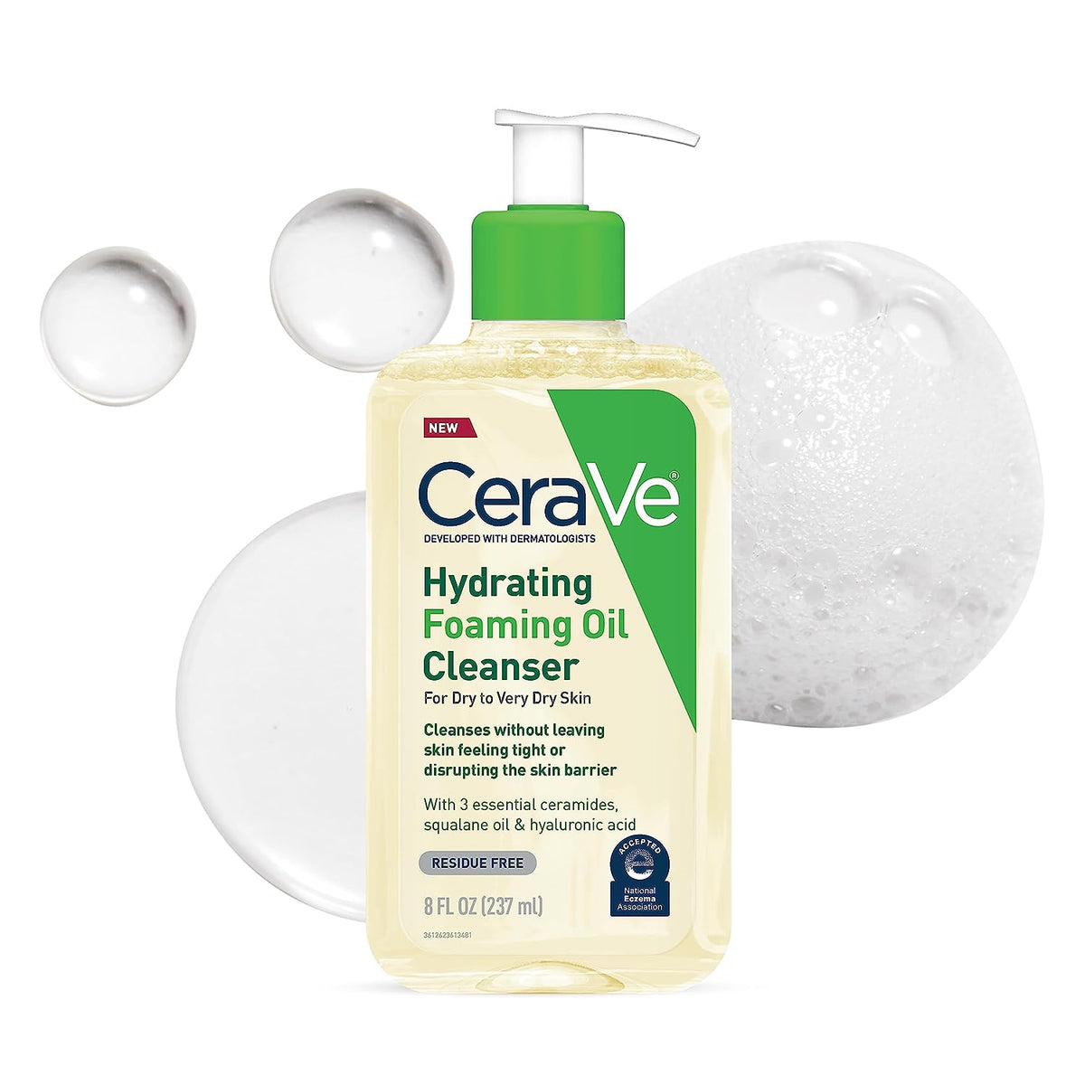 Cerave - Hydrating Foaming Oil Cleanser 237ml