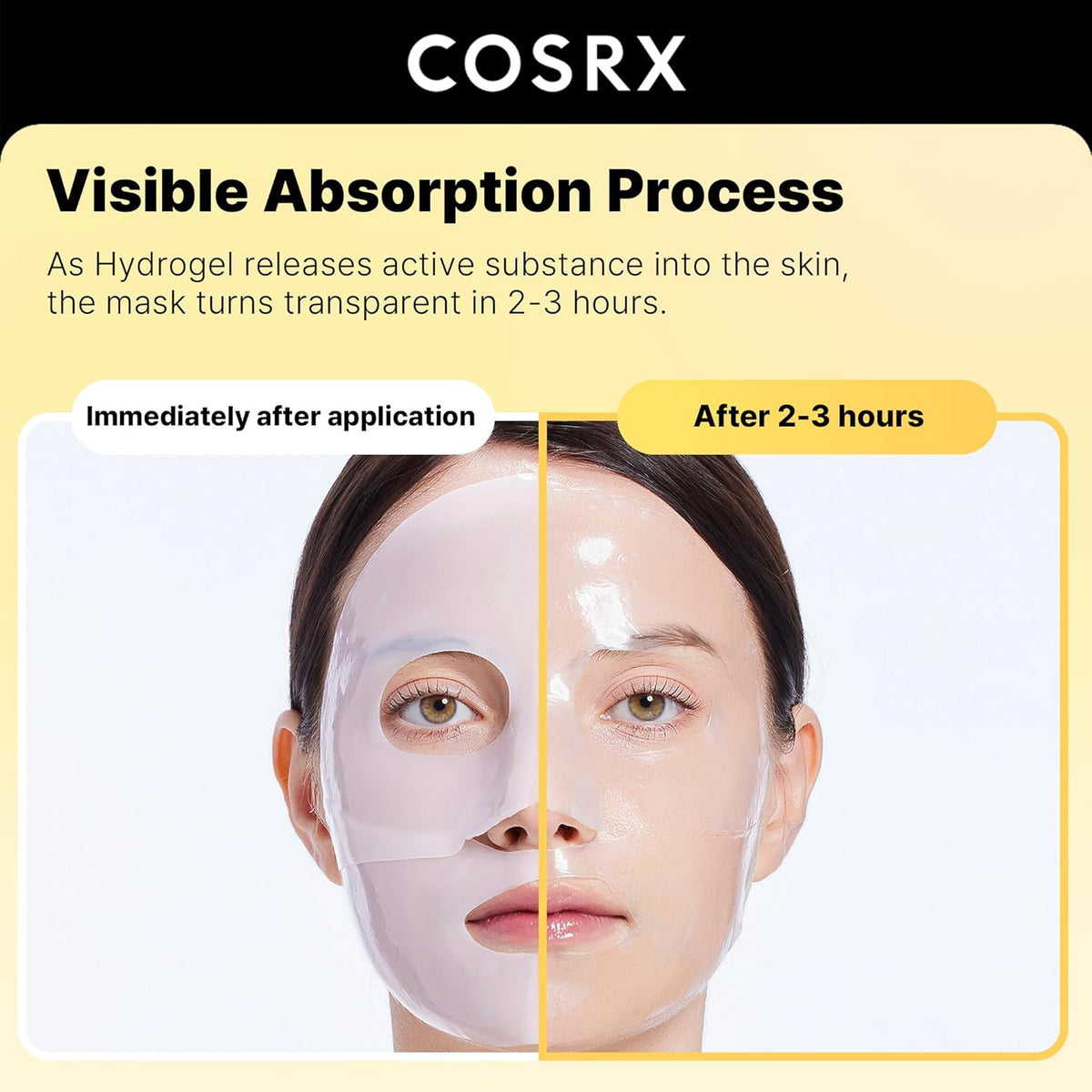 Cosrx - Advanced Snail Mucin Glass Glow Hydrogel Mask (3ea)