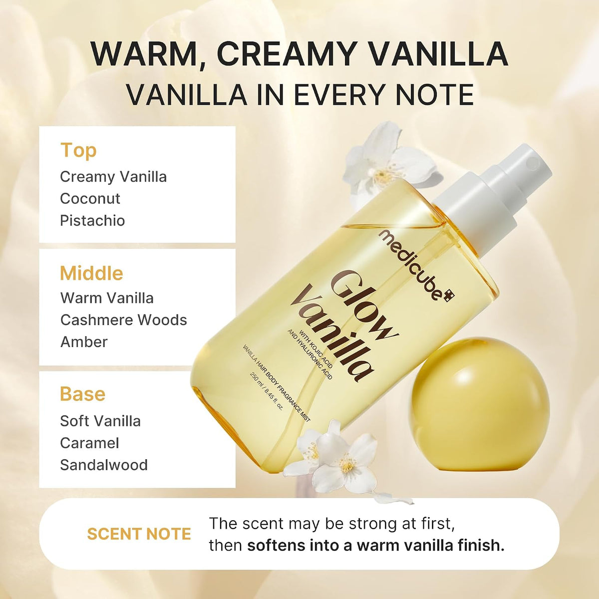 Medicube - Vanilla Hair Body Fragrance Mist 100ml