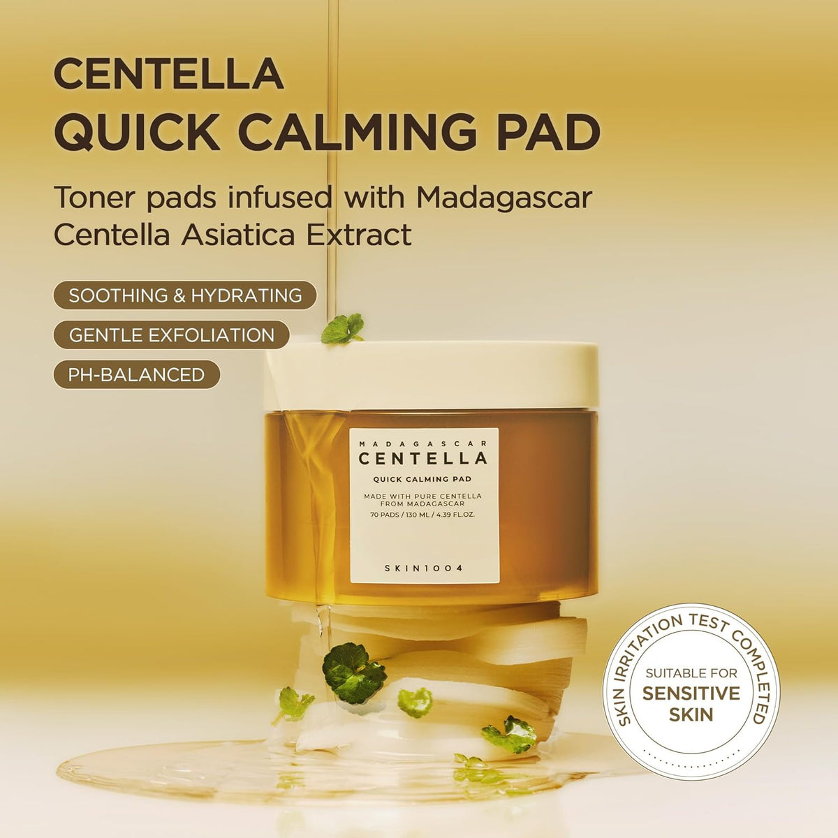 Skin1004 - Madagascar Centella Quick Calming Pad (70ea)