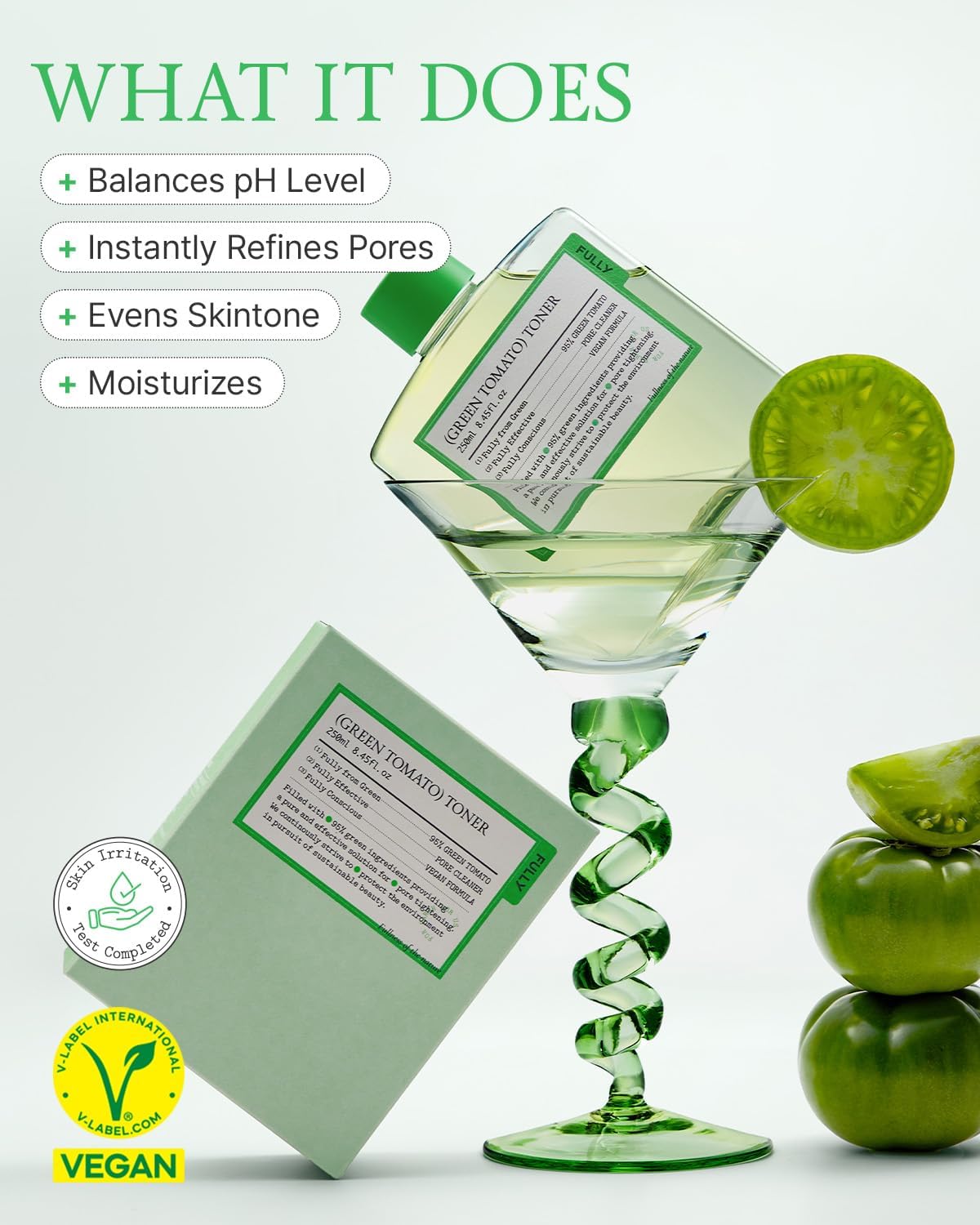 Fully - Green Tomato Toner 250ml