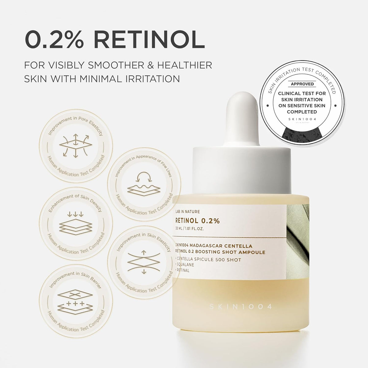 Skin1004 - Retinol 0.2 Boosting Shot Ampoule 30ml