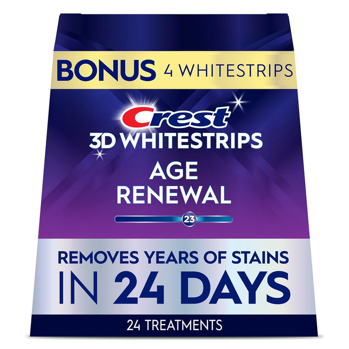Crest - 3D Whitestrips Teeth Whitening Kit 48 Strips (Levels 23)