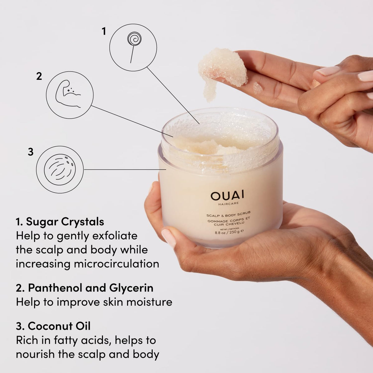 Ouai - Scalp & Body Scrub 250g