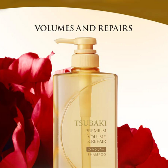 Shiseido - Tsubaki Premium Volume & Repair Shampoo 490ml