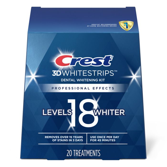 Crest - 3D Whitestrips Whitening Kit 40 Strips (Level 18)