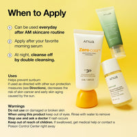 Anua - Zero Cast Moisturizing Finish Sunscreen SPF50+ PA++++ 50ml