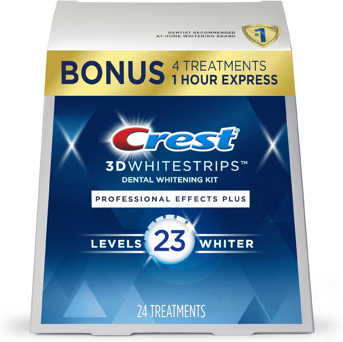 Crest - 3D Whitestrips Teeth Whitening Kit 48 Strips (Levels 23)