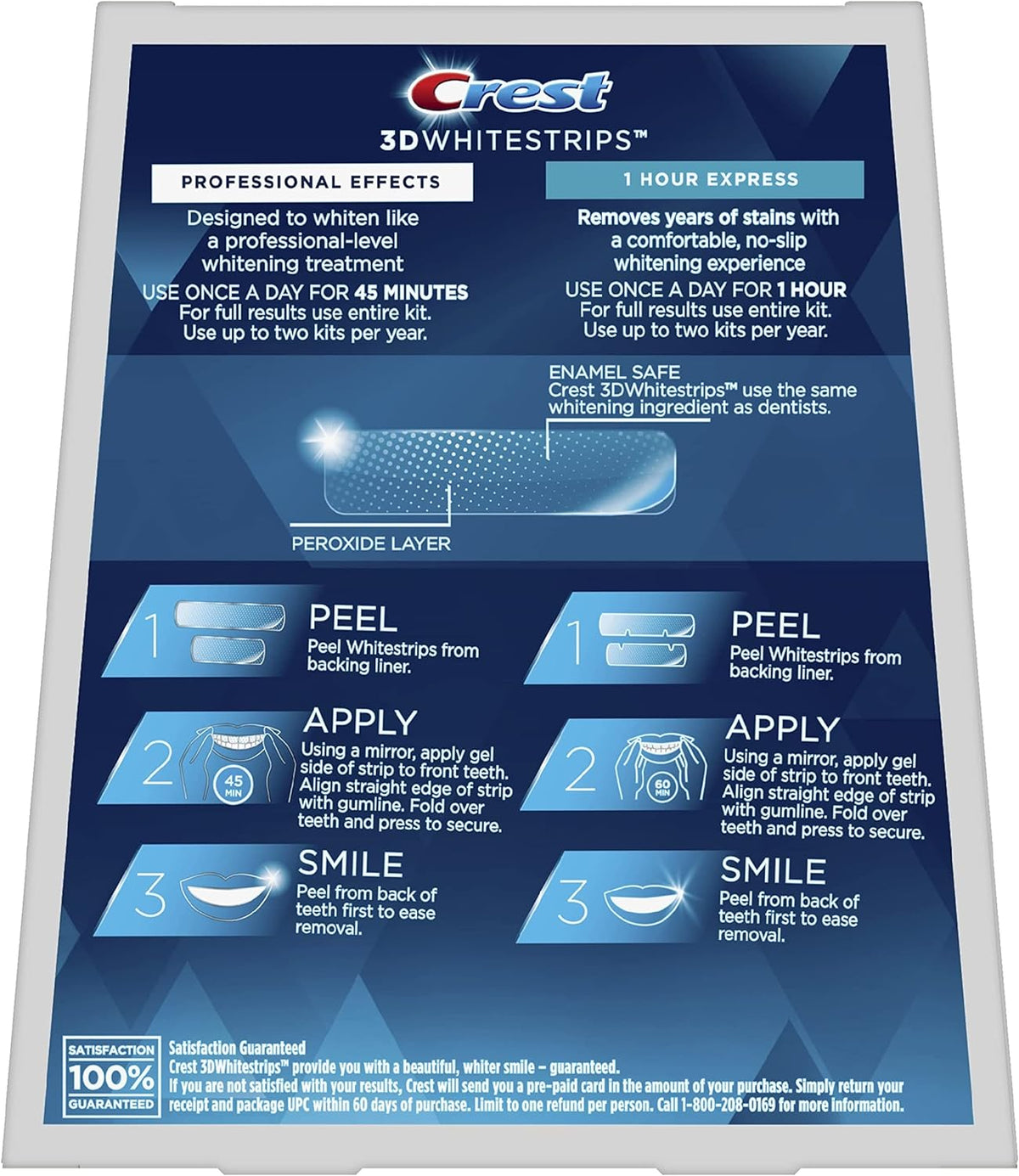 Crest - 3D Whitestrips Teeth Whitening Kit 48 Strips (Levels 23)