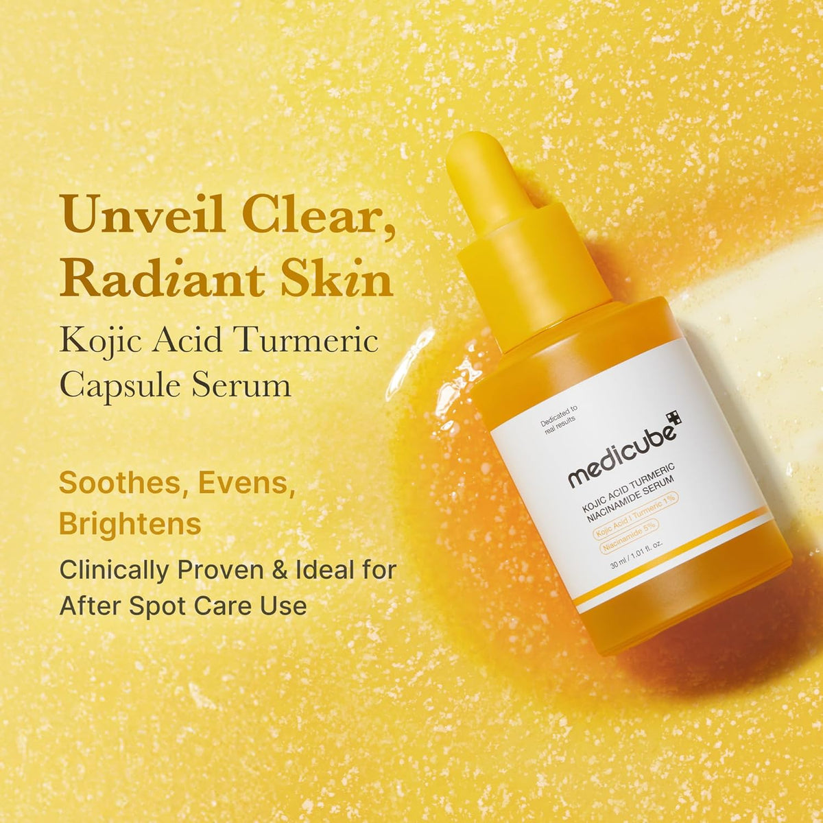 Medicube - Kojic Acid Turmeric Niacinamide Serum 30ml