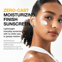 Anua - Zero Cast Moisturizing Finish Sunscreen SPF50+ PA++++ 50ml
