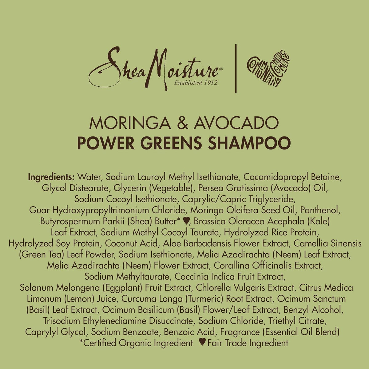 Shea Moisture - Power Greens Shampoo 384ml
