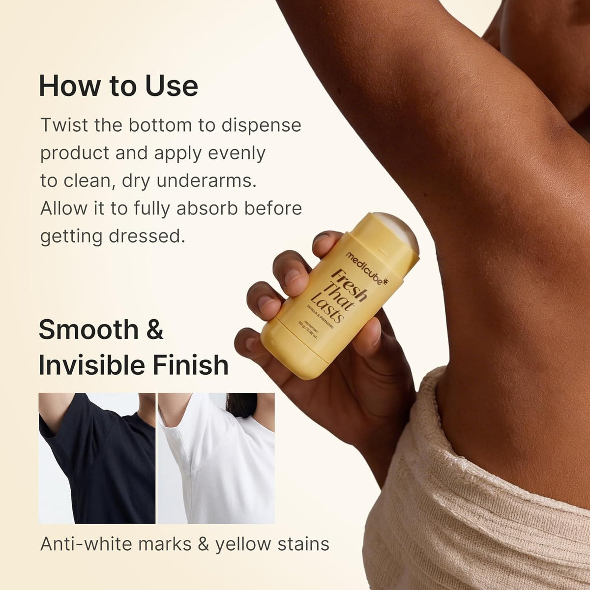 Medicube - Vanilla & Pistacho Deodorant 83g