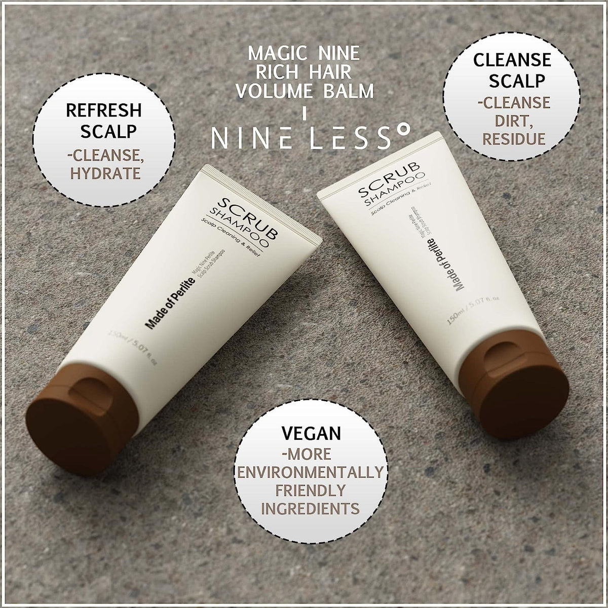 Nineless - Scrub Shampoo 150ml