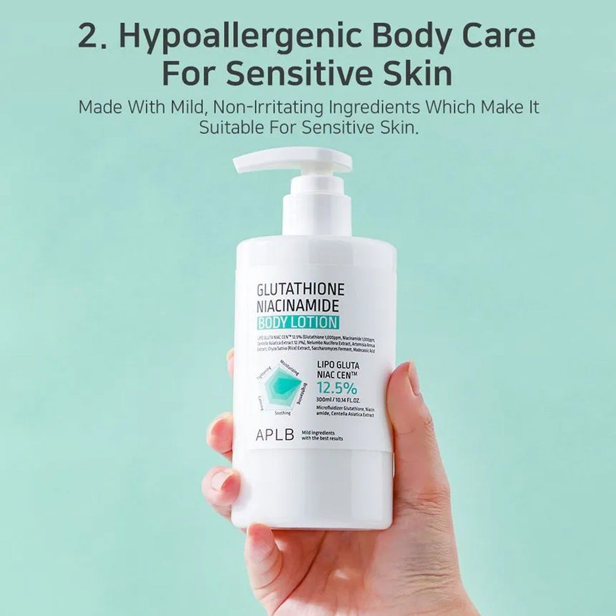 APLB - Glutathione Niacinamide Body Lotion 300ml