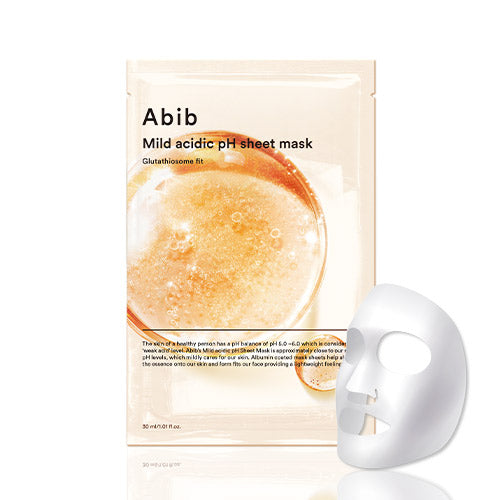 Abib - Mild Acidic PH Sheet Mask Glutathiosome Fit (1ea)
