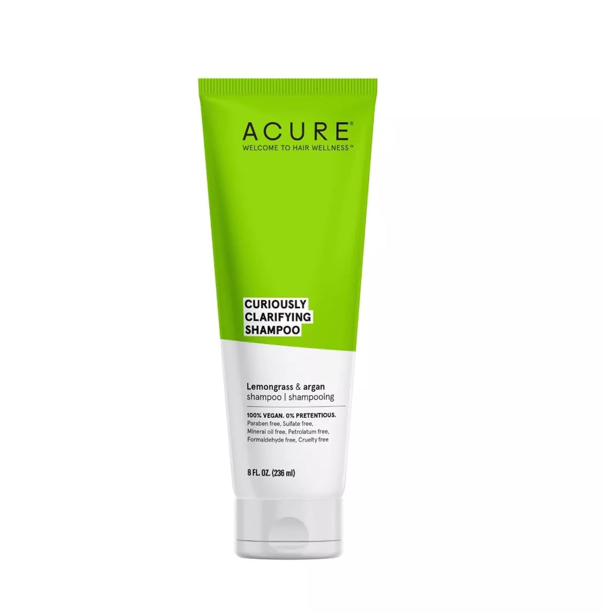 Acure - Curiously Clarifying Shampoo Lemongrass & Argan 236ml