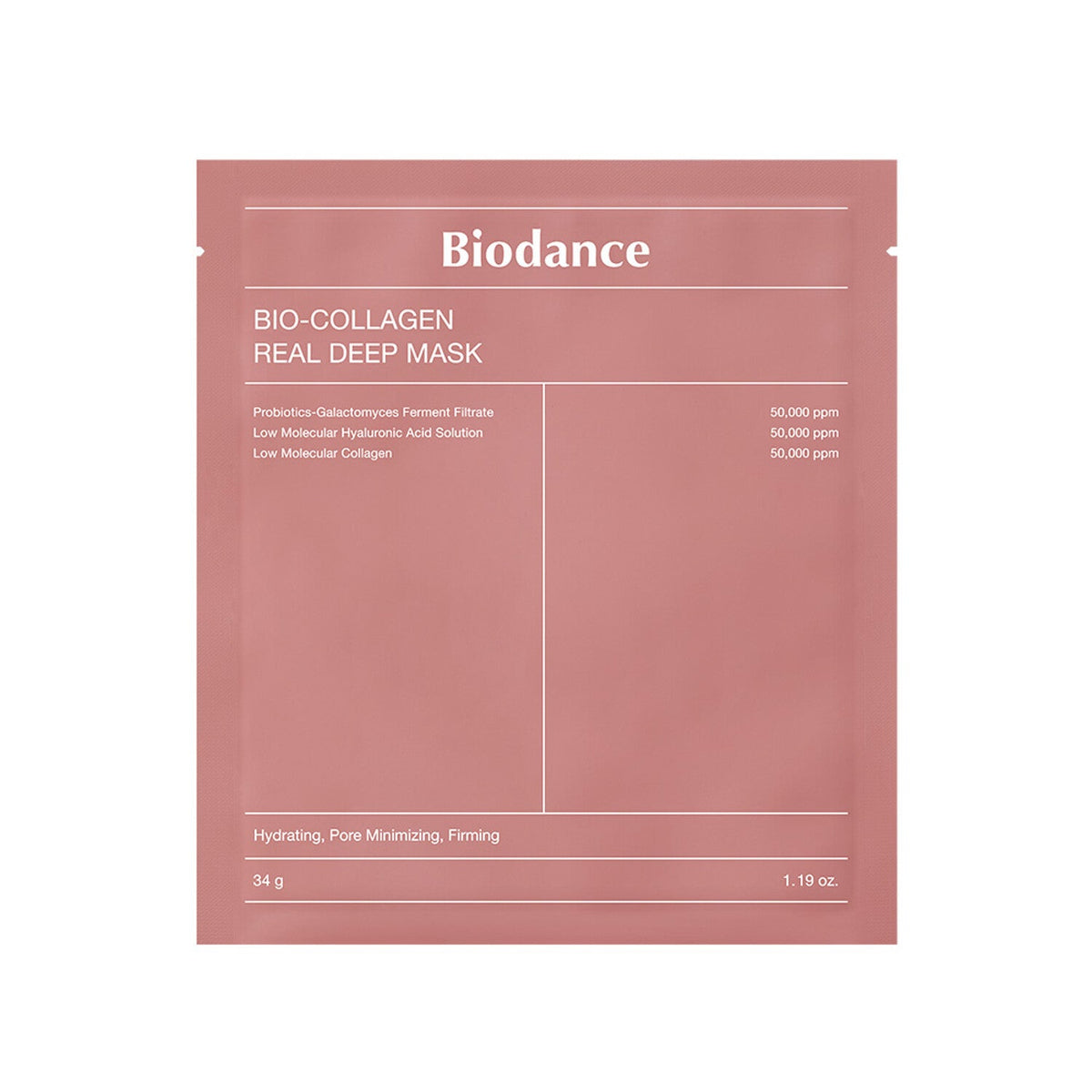 Biodance - Bio-Collagen Real Deep Mask 34g x 4ea